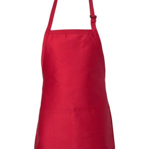 Full-Length Apron with Pouch Pocket - Q4250